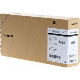 Canon PFI-707 MBK 9820B001 Mat Siyah 700 ml Plotter Orijinal Mürekkep Kartuş
