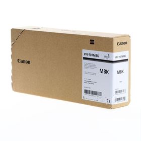 Canon PFI-707 MBK 9820B001 Mat Siyah 700 ml Plotter Orijinal Mürekkep Kartuş