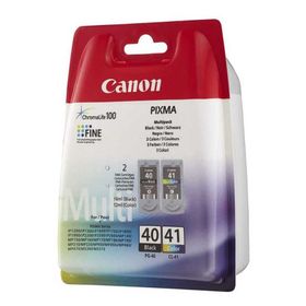Canon PG-40-CL-41 0615B043 Siyah ve Renkli İkili Paket Orijinal Kartuş