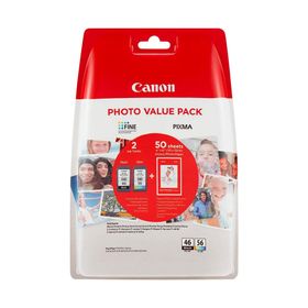 Canon PG-46/CL-56 9059B003 Orijinal Photo Value Pack Kırmızı Fotoğraf Makinesi