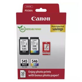 Canon Pg-46L-Cl-56 Orijinal Dört Renkli Kartuş