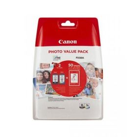 Canon Pg-46L-Cl-56 Orijinal Dört Renkli Kartuş