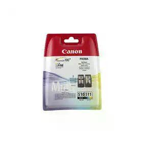Canon PG-510 CL-511 Renkli + Siyah 2'li Kartuş Set