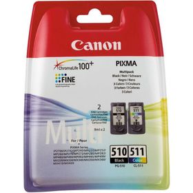 Canon PG 510BK CL 511 2'li Kartuş