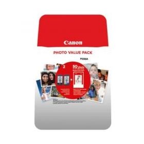 Canon PG46-CL56 Siyah ve Renkli Kartuşlu Avantajlı Fotoğraf Paketi