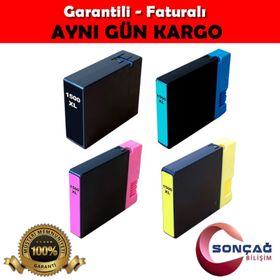 Canon PGI-1500XL 4 Renk Muadil Kartuş