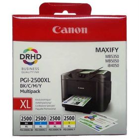 Canon PGI-2500XL C MB4050-5050-5350 Siyah Beyaz Cyan Mavi Mürekkep Kartuş