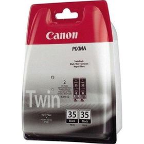 Canon Pgi-35Bk 1509B012 Twinpack Siyah Orijinal Mürekkep Kartuş