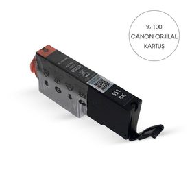 Canon PGI 551 Orijinal Bitmeyen Kartuş Sistemine Uyumlu Delinmiş Şekilde Siyah Kartuş