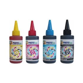 Canon Photo Print Yazıcılar İçin Bitmeyen 4 Renk 100 ml Japon Mürekkep Seti Kurtuş