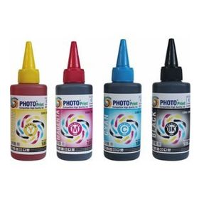 Canon Photo Print Yazıcılar İçin Bitmeyen 4 Renk 100 ml Japon Mürekkep Seti Kurtuş