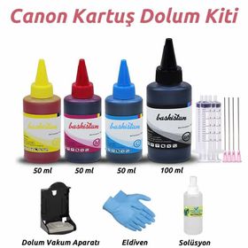 Canon Pixma E3140 4x500 ml Mürekkep Seti