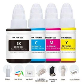 Canon Pixma E414 E474 E3140 Uyumlu Ekonomik Muadil Kartuş Dolum seti
