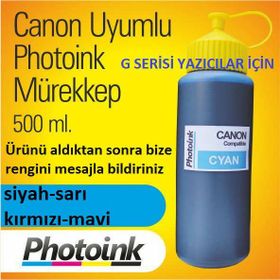 Canon Pixma G1400 Orijinal Mavi Yazıcı Mürekkep Kartuş
