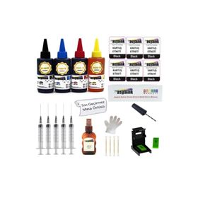 Canon Pixma MG2550 Uyumlu 4x100 ml Kartuş Dolum Mürekkep Seti