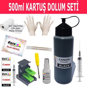 Canon Pixma MP180 Uyumlu 1000 ml Kartuş Dolum Mürekkebi