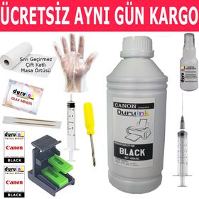 Canon Pixma MP272 Uyumlu Renkli ve Siyah Kartuş Dolum Seti