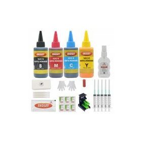 Canon Pixma MX475 Uyumlu Renkli ve Siyah Kartuş Dolum Seti