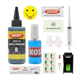 Canon Pixma MX515 Uyumlu Renkli ve Siyah Kartuş Dolum Seti