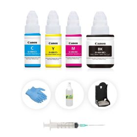 Canon Pixma TS5150 Uyumlu 4x100 ml Kartuş Dolum Mürekkep Seti