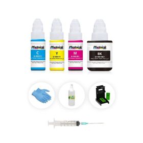Canon Pixma TS5150 Uyumlu 4x100 ml Kartuş Dolum Mürekkep Seti
