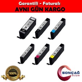 Canon Premium® 570XL 571XL Muadil Seti Kurtuş