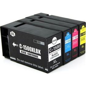 Canon Premium® Maxıfy 1500XL Uyumlu 4 Renk Muadil Seti Kurtuş