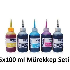 Canon Premium® Pixma Ip4850 Uyumlu Yüsksek Kapasite 5 Renk Muadil Kartuş