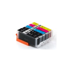 Canon Premium® Pixma MG5450 Uyumlu 5 Renk Yüksek Kapasite Muadil Kartuş