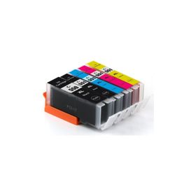 Canon Premium® Pixma MG5450 Uyumlu 5 Renk Yüksek Kapasite Muadil Kartuş