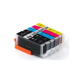 Canon Premium® Pixma MG5450 Uyumlu 5 Renk Yüksek Kapasite Muadil Kartuş