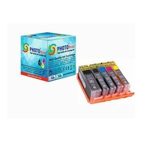 Canon Premium® Pixma TS5050 Uyumlu 5 Renk Muadil Kartuş