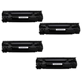 Canon Retech CRG 728 Muadil Yazıcı 4'lü Ekonomik Paket Siyah Kartuş
