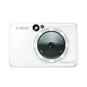 Canon Zoemini S2 İnci Beyazı Şipşak Fotoğraf Makinesi