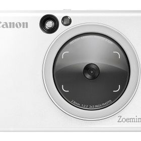Canon Zoemini S2 İnci Beyazı Şipşak Fotoğraf Makinesi