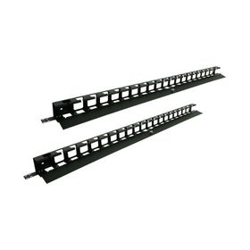 Canovate 42U 800 mm Kabinler İçin Siyah Dikey Kablo Düzenleyici