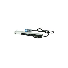 Canovate 8XC13 1U 19 16A 1.5 mt Güç Dağıtım Birimi Devre Kesicili PDU