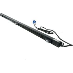 Canovate C13-4 ADT 1U 22 ADT C19 Soket 2 Parça 16A Devre Kesicili PDU