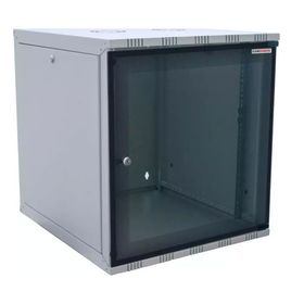 Canovate Eko Serisi 12U 540x550 mm Yan Panelli Tek Gövdeli Gri Duvar Tipi Kabinet