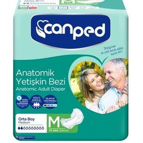Canped 10'lu Normal Orta Anatomik Hasta Bezi