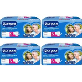 Canped 120 Adet 4 Paket Belbantlı Small Hasta Bezi