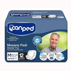 Canped 12'li Erkek Orta Boy Mesane Pedi