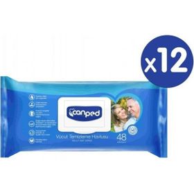 Canped 12x48 576 Yaprak XL Vücut Temizleme Havlusu