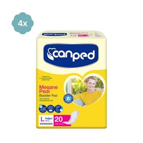Canped 20x4 80 Adet Büyük Boy Yoğun Mesane Pedi