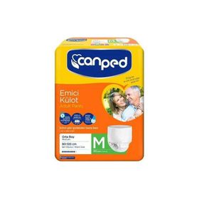 Canped 30 Adet Orta Boy Emici Külotlu Hasta Bezi