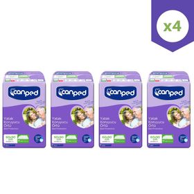 Canped 40 Adet 60x90 cm Yatak Koruyucu Ekstra Örtü