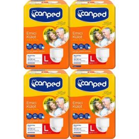 Canped 4x30 120 Adet L Emici Külot Yetişkin Hasta Bezi