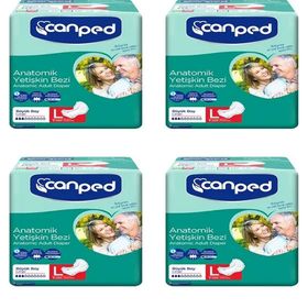 Canped 4x8'li Normal Büyük Anatomik Hasta Bezi