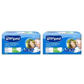 Canped 60 Adet M Belbantlı Tekstil Yüzey Hasta Bezi