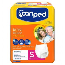 Canped 60 Adet Small Emici Külotlu Hasta Bezi